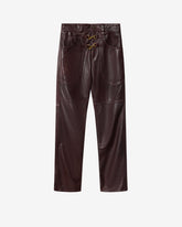 Pantalon Brinley en cuir