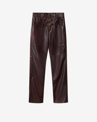 Pantalon Brinley en cuir