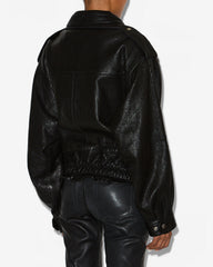 Veste Aneli en cuir