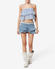 Jupe Leyje en denim
