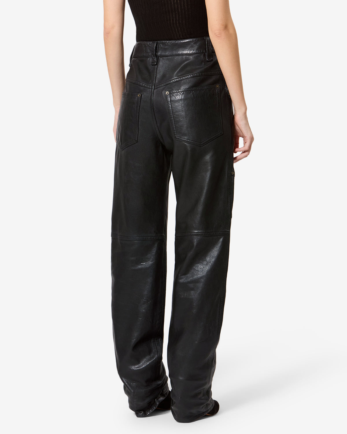 Pantalon Brinley en cuir