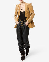 Pantalon Brinley en cuir