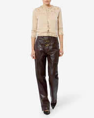 Pantalon Brinley en cuir