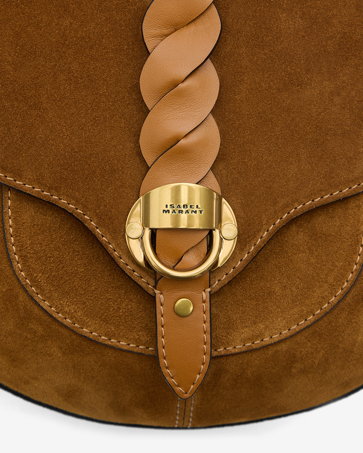 Sac Altay Small en cuir velours
