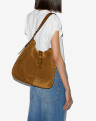 Sac Altay Hobo en cuir velours