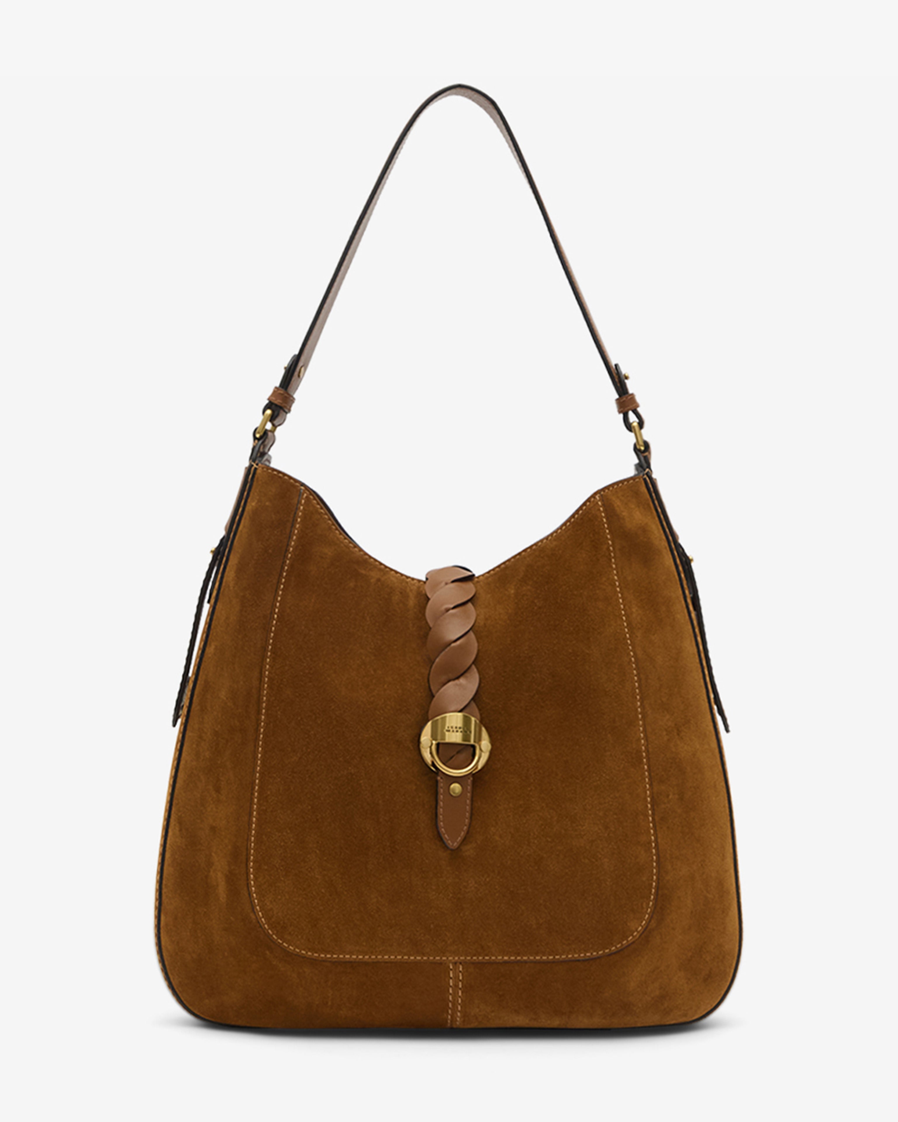 Sac Altay Hobo en cuir velours