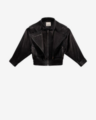 Veste Aneli en cuir