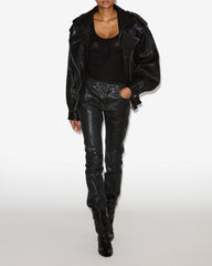 Veste Aneli en cuir