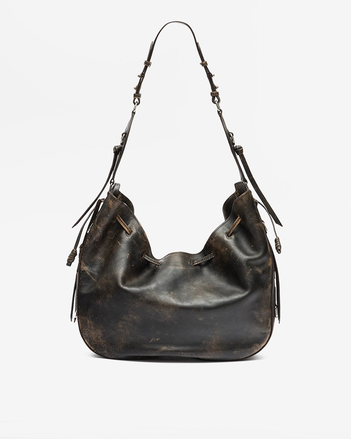 Sac Bolton Hobo en cuir grainé