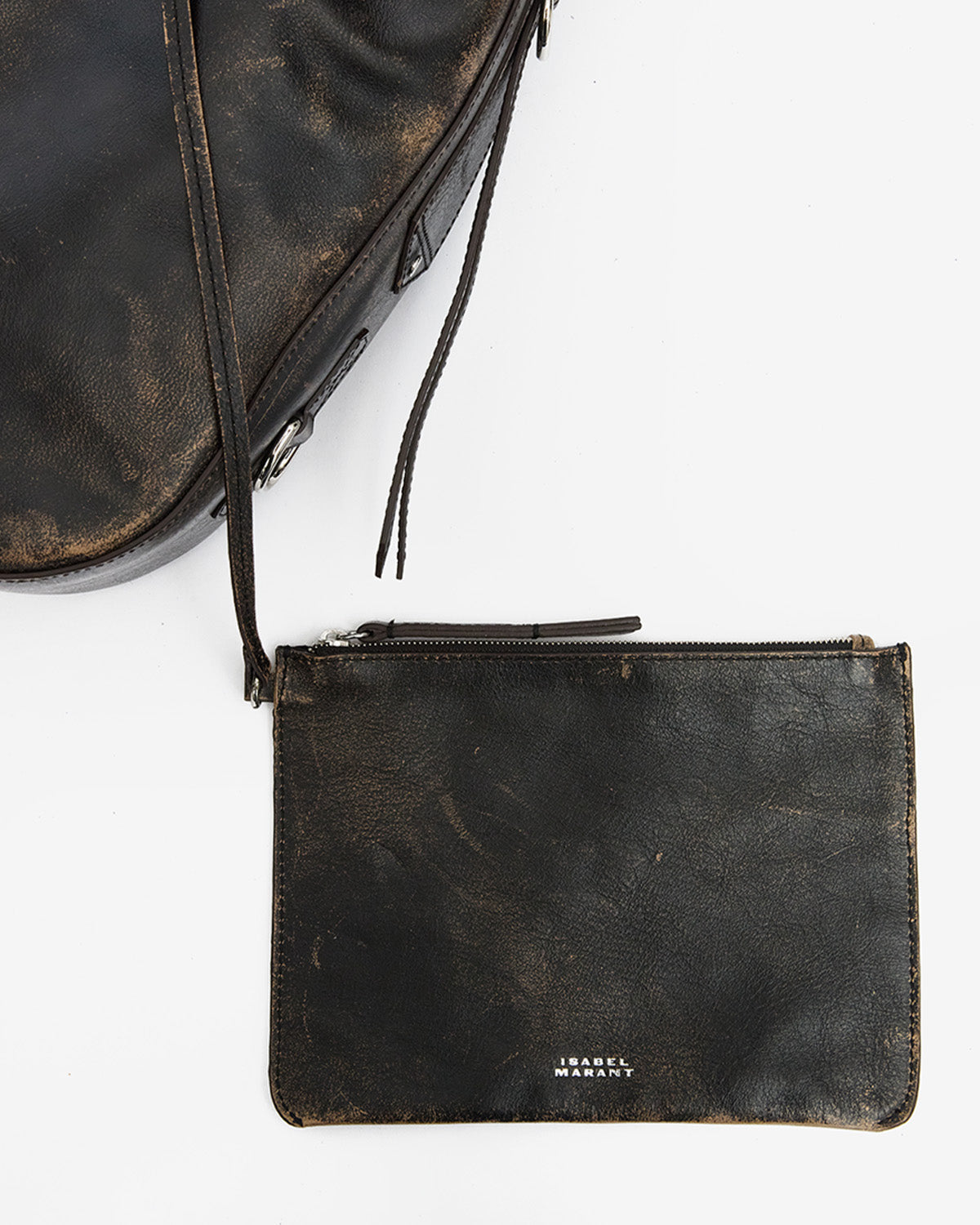 Sac Bolton Hobo en cuir grainé