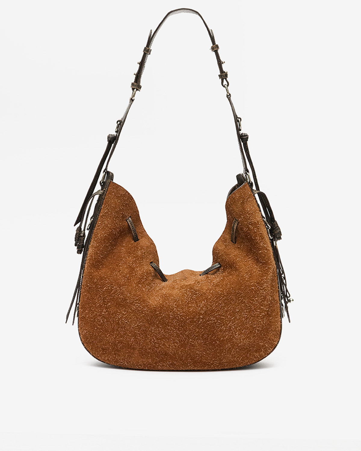 Sac Bolton Hobo en cuir velours