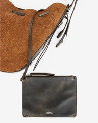 Sac Bolton Hobo en cuir velours
