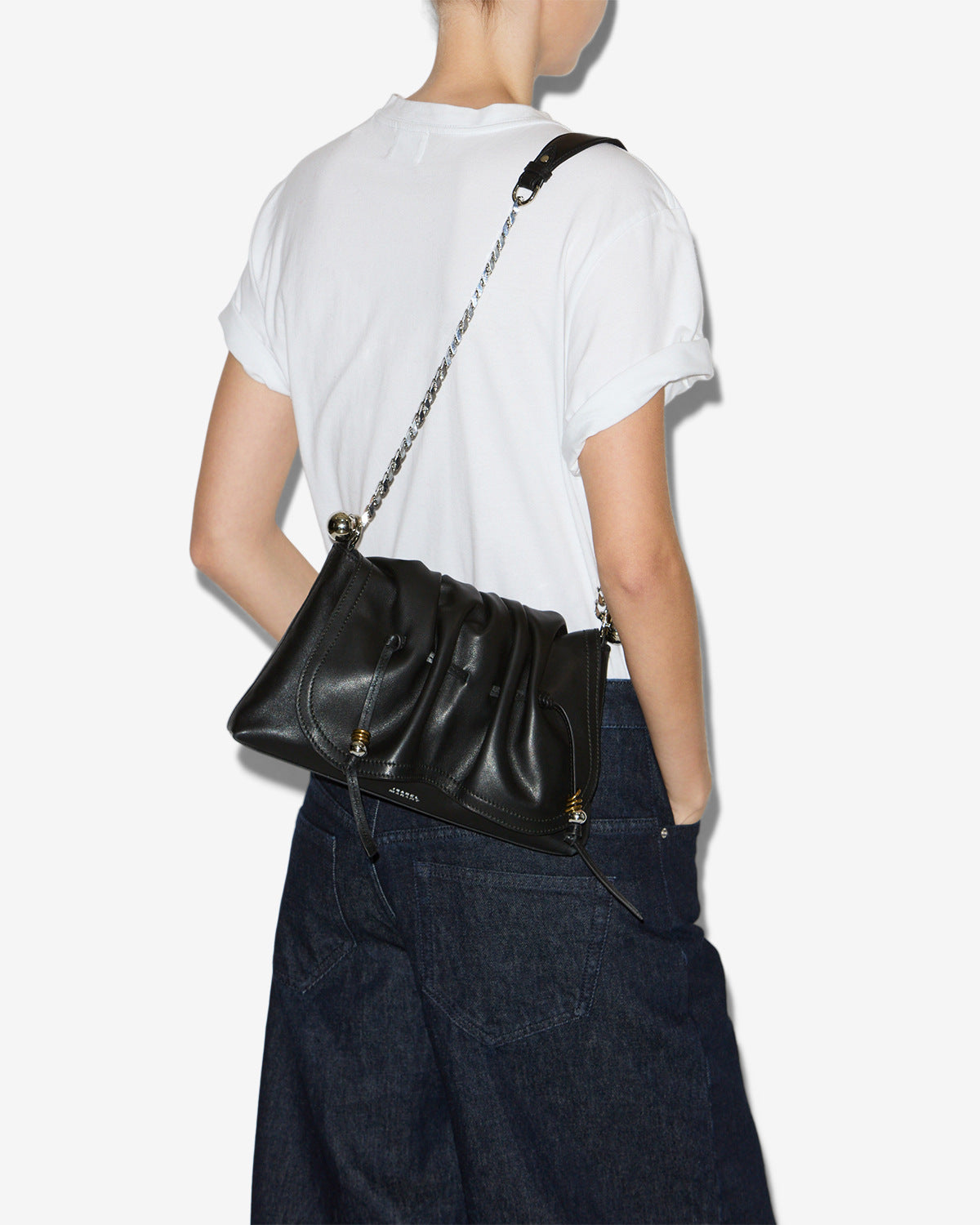 Sac Bolton Pouch en cuir