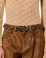 Ceinture Bali en cuir