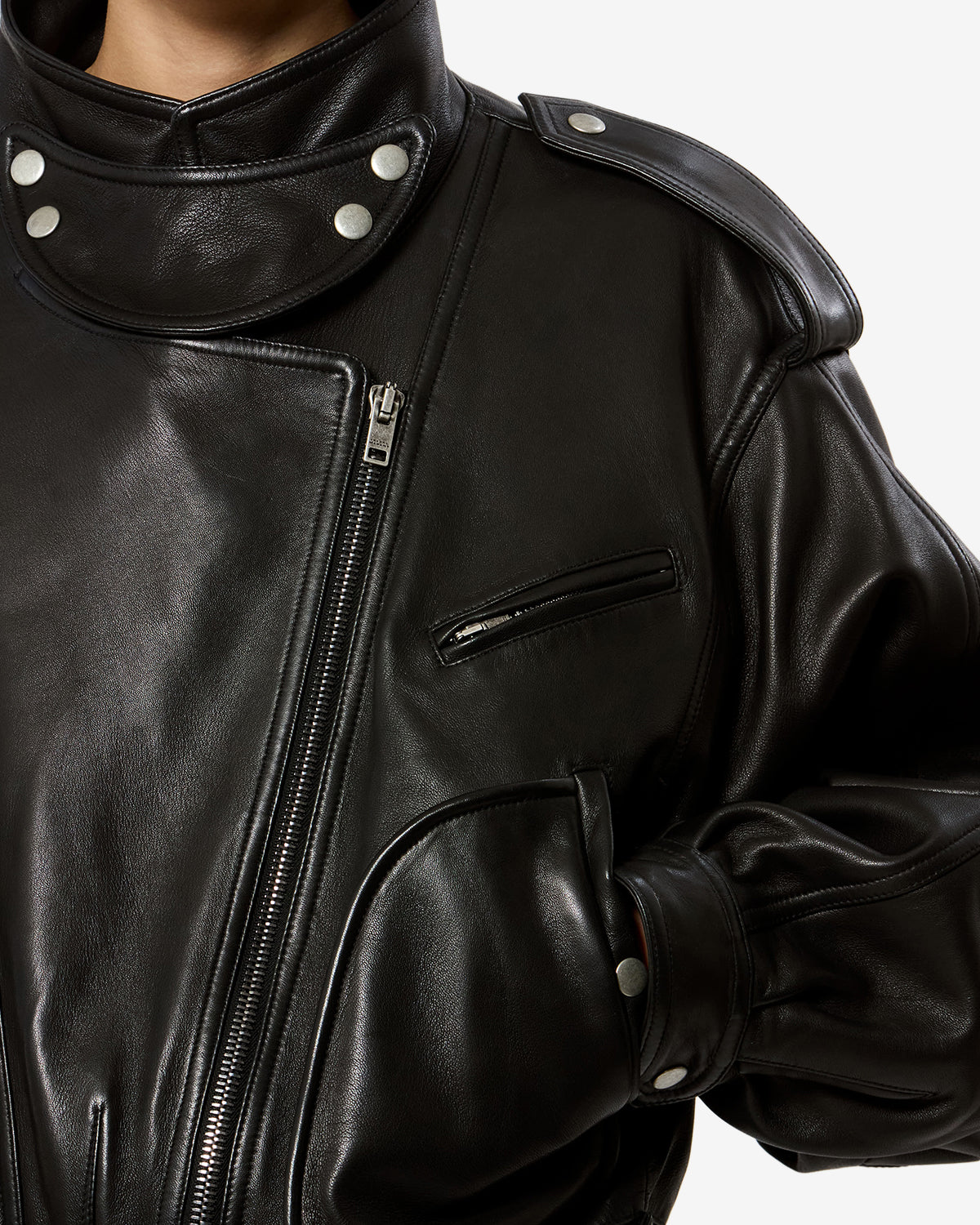 Veste Farza en cuir