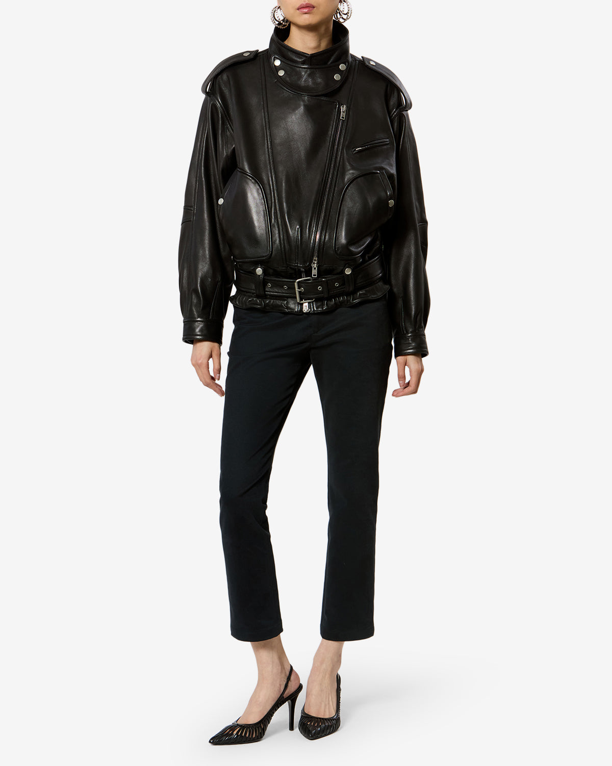 Veste Farza en cuir