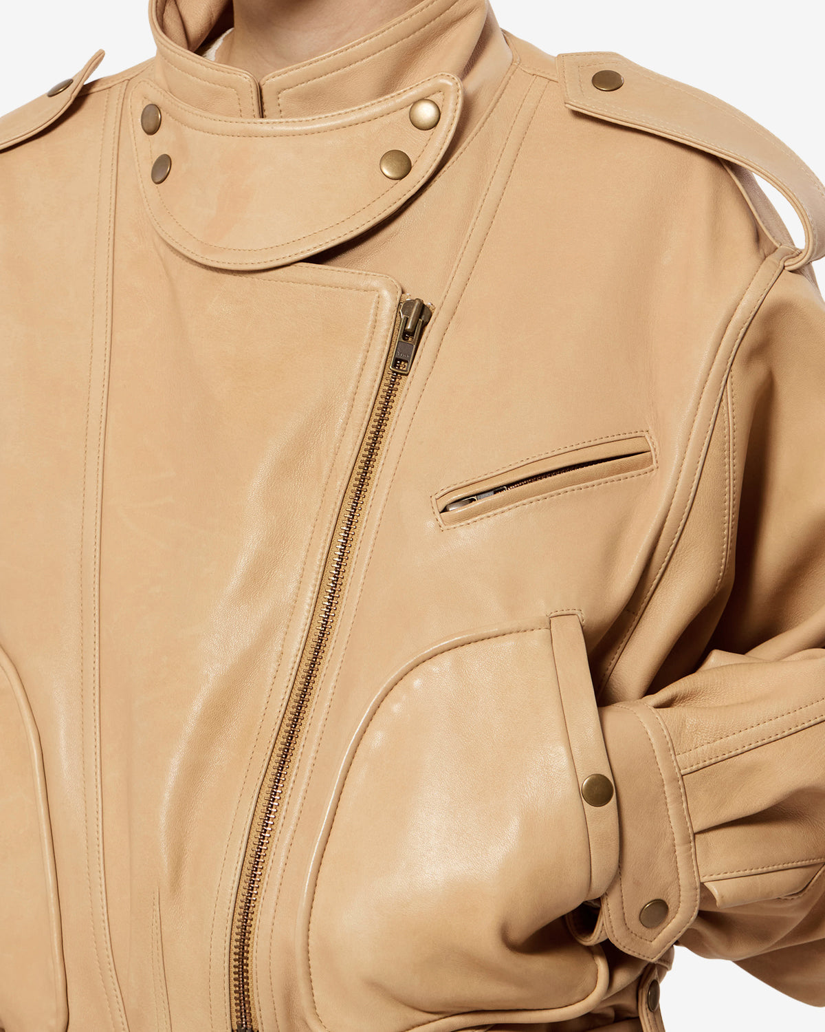 Veste Farza en cuir
