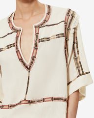 Top Fiosa en soie