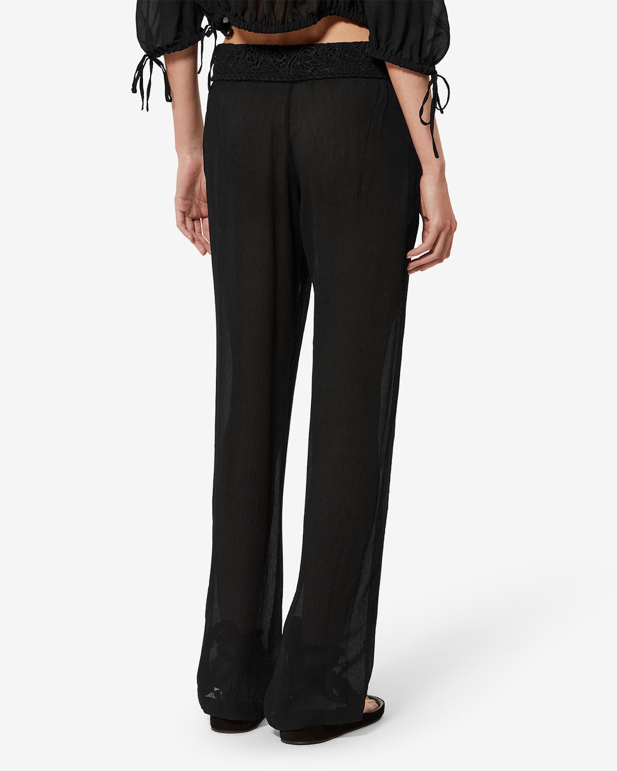Pantalon Guylene en soie