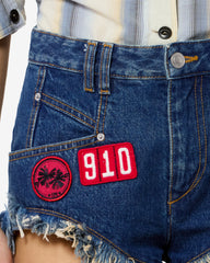 Short Eneidala en denim