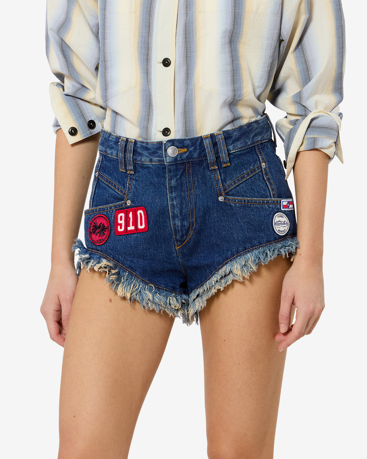 Short Eneidala en denim