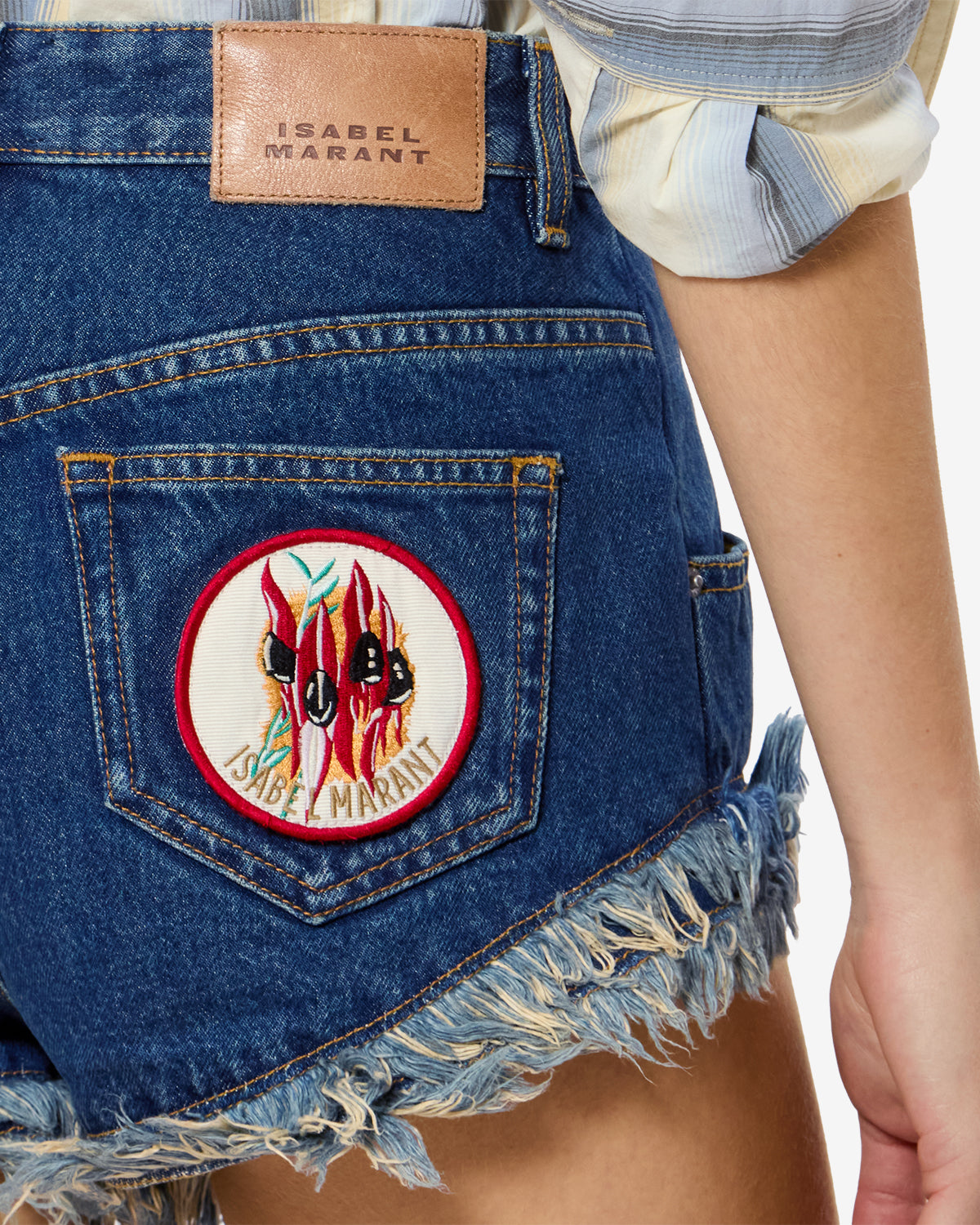 Short Eneidala en denim