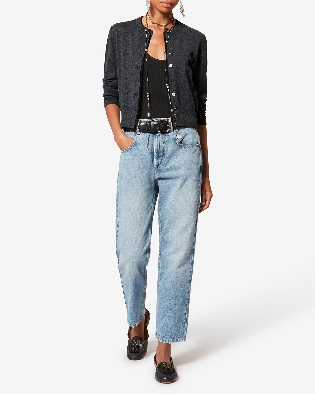 Cardigan Lona