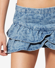 Jupe Leyje en denim