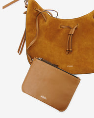 Sac Bolton Hobo en cuir velours